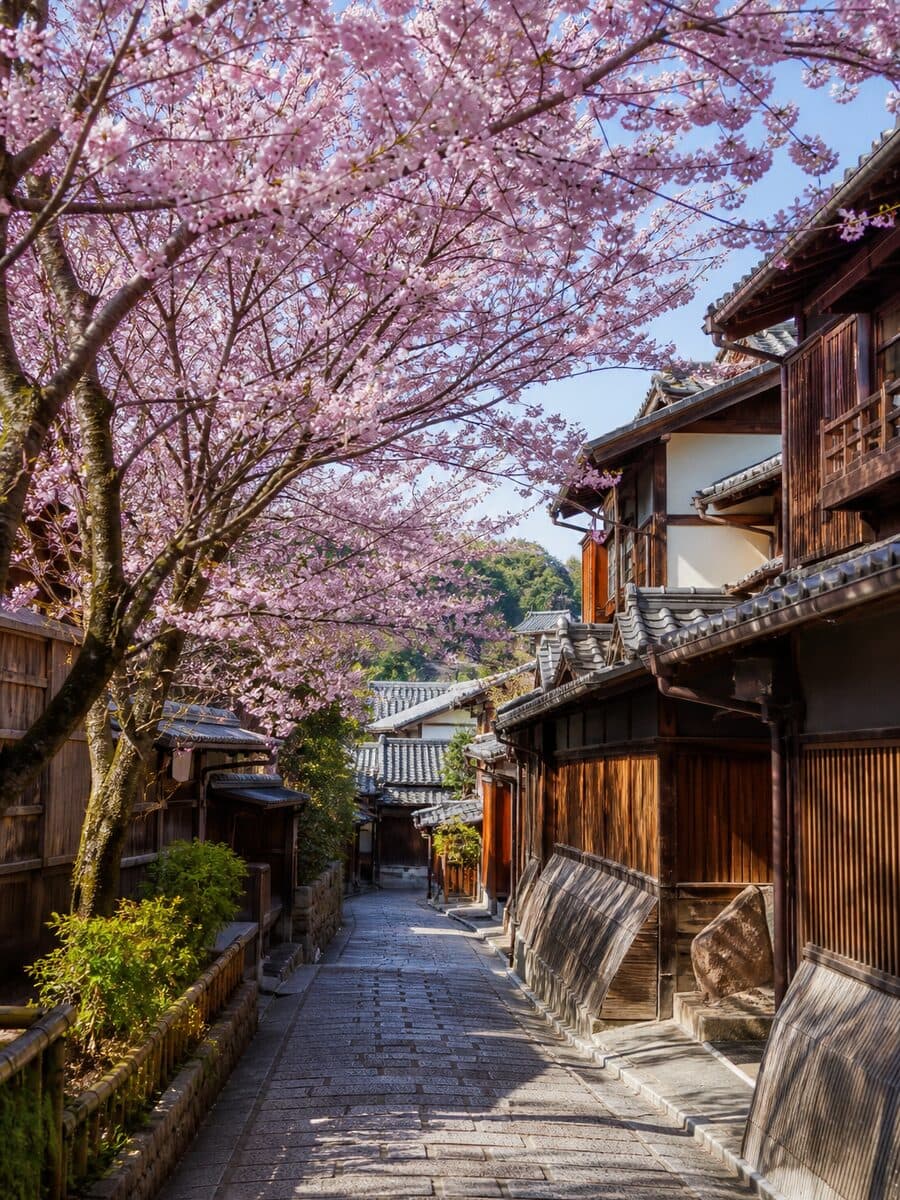 Kyoto Sakura look